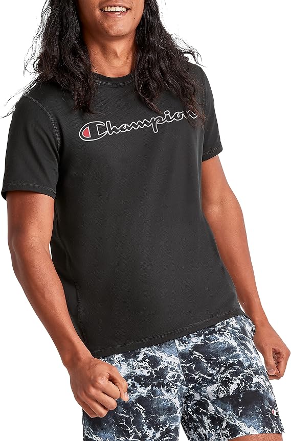 Champion Men's T-shirt, Mvp, Moisture Wicking, Anti Odor, Lightweight Tee, T-shirt for Men