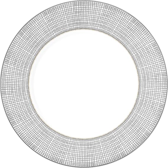 Wedgwood Gilded Weave Platinum Accent Salad Plate, 9", White