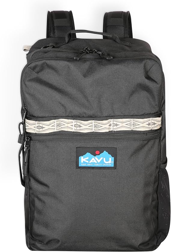 KAVU Hauler Hills Travel Backpack-Raven