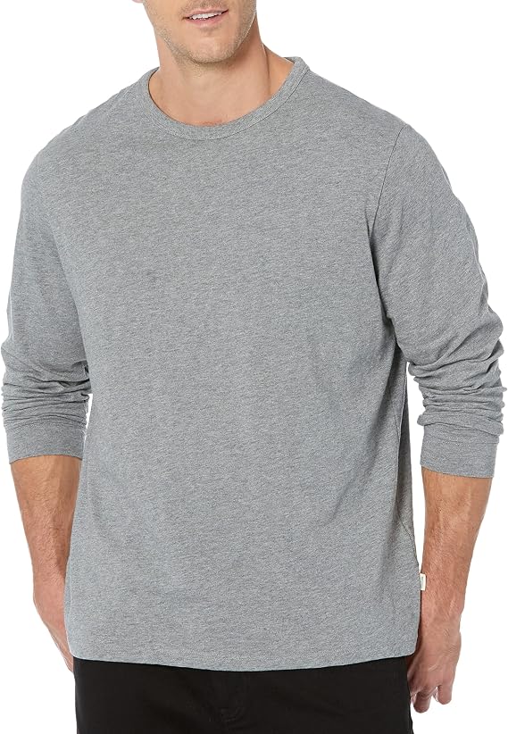 vineyard vines Men's Long-Sleeve Island Garment Dyed Slub Crew Neck