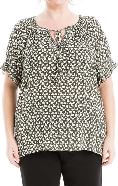 Max Studio Womens Tie Front