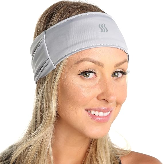 X-Band. Extra Wide Headband for Women & Men. Running, Yoga, Workout & Sports.