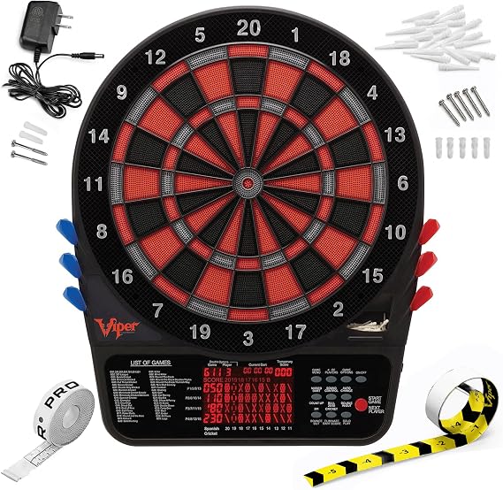 Viper by GLD Products 800 Electronic Soft Tip Dart Board for Adults
