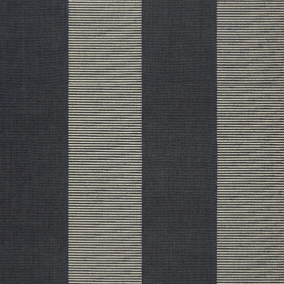 ICOOP Black Beige Striped Peel and Stick Wallpaper Modern 17.5"x276"