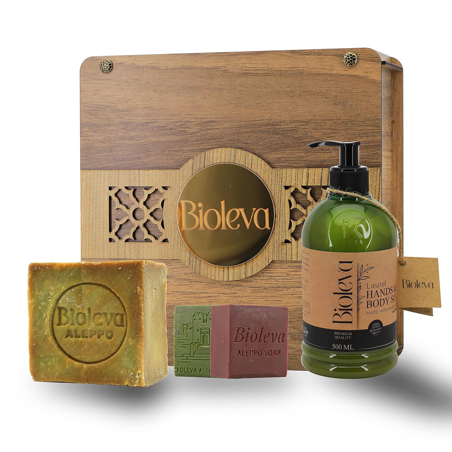 DALIYREPAL SELPONT oden Gift Box, Natural Soap Set for Womens, Mens: Liquid and Dry Soap Garden Sculpture Outdoor Decoration