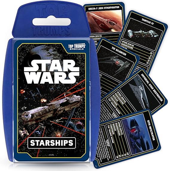 Top Trumps Star Wars Starships Card Game
