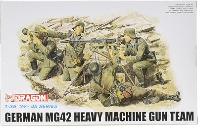 Dragon Models MG42 Heavy Machinegun Team Model Kit