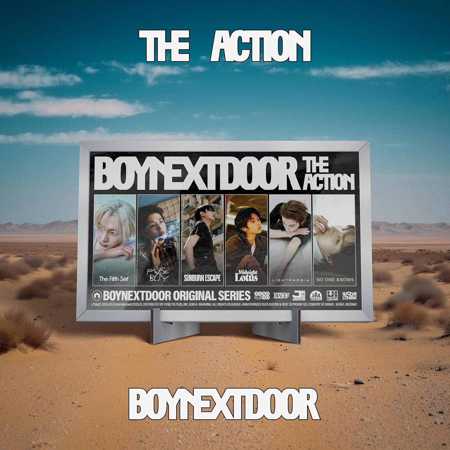 BOYNEXTDOOR 5th EP (The Action) (Frame ver.)