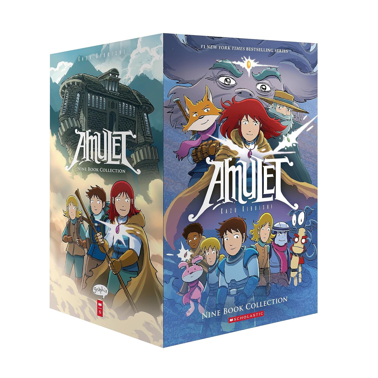 Amulet #1-9 Box Set Paperback – February 6, 2024