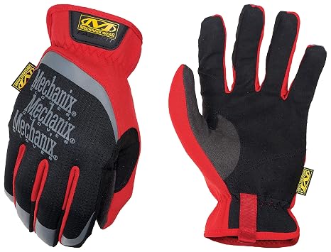 Mechanix Wear - FastFit Work Gloves (Large, Red)