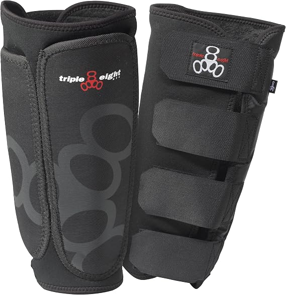 Triple Eight Exoskin Shin and Whip Guard Pads Protective Shin Guards for BMX and Mountain Biking