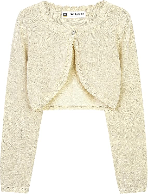 BlackButterfly Girls Sparkle Bolero
