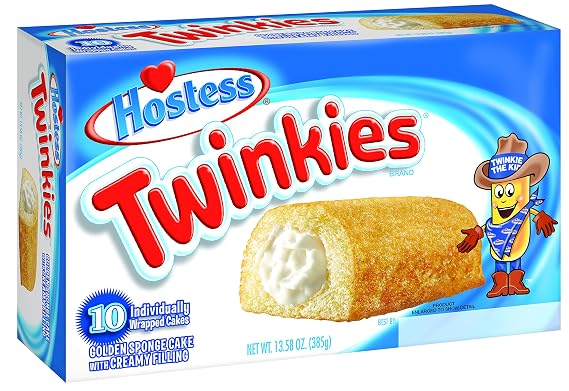 Hostess Twinkies, 10 Count (Pack of 6)
