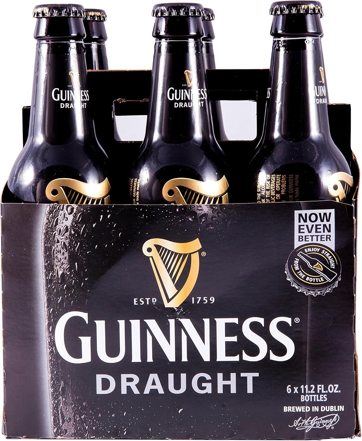 Guinness Draught, 6pk, 12 Fl Oz Bottles, 4.2% ABV