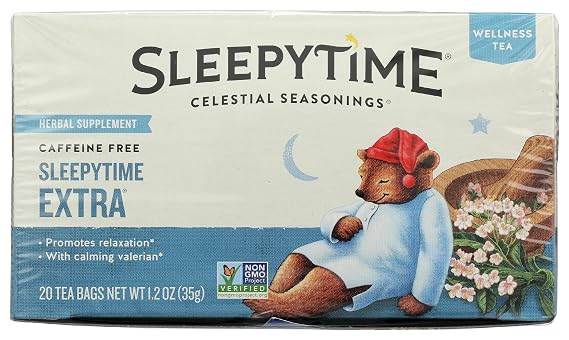 Celestial Seasonings Wellness Tea, Sleepytime Extra, 20 Count