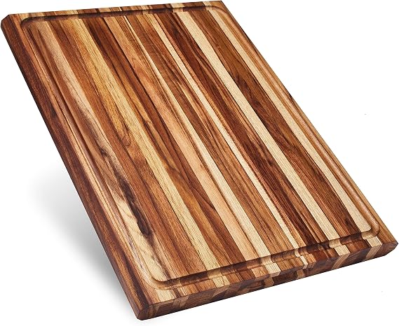 Sonder Los Angeles Highland Teak Wood Extra Large Cutting Board 23x17x1.5"