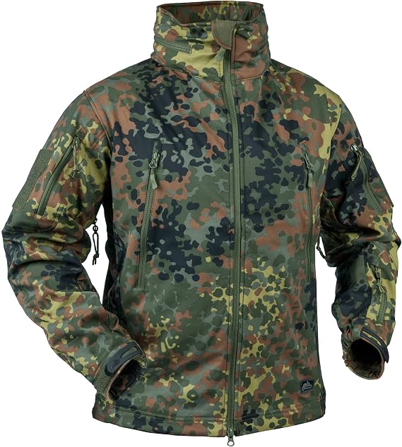 Helikon Gunfighter Soft Shell Jacket Flecktarn