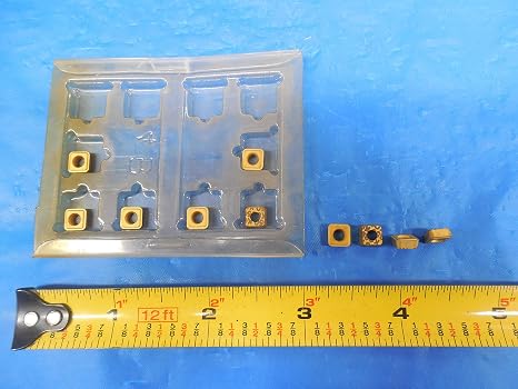 10PCS New KENNAMETAL SPGM 2153 Carbide Turning Inserts Grade KC850 SPGM2153