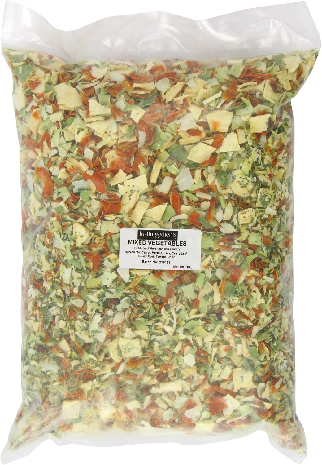 JustIngredients Essentials Mixed Vegetables, 1 kg