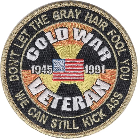 Cold War Veteran Collectible Novelty Patch