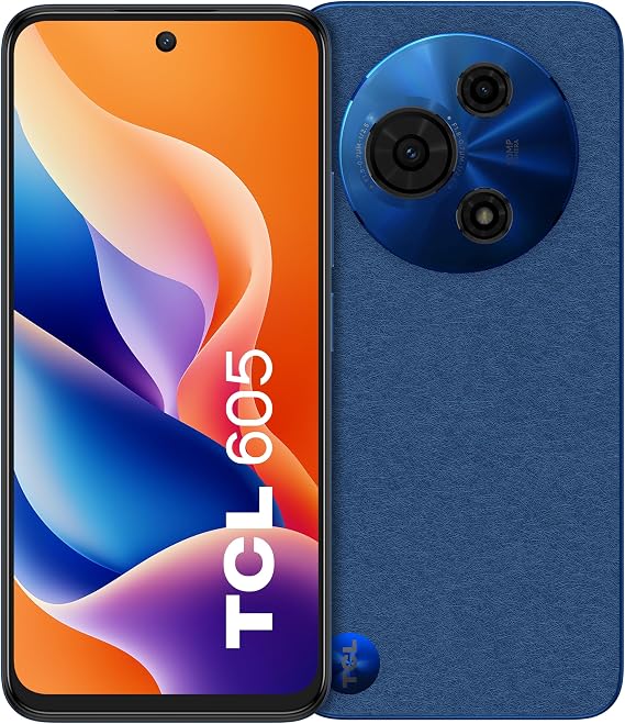 TCL 605 128GB Smartphone in Midnight Blue