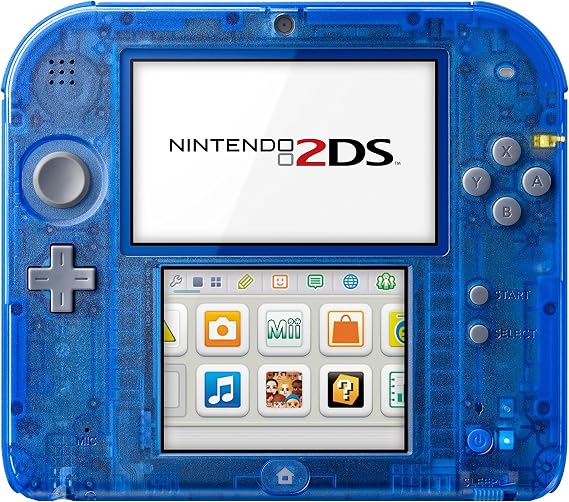 Console Nintendo 2DS - transparente bleu