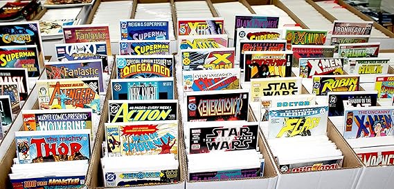 Comic Books Gift Pack - 20 Comics Marvel & DC Only - Superheroes Grab Bag