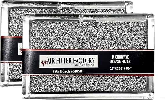 Microwave Grease Filter 651858 2-Pack