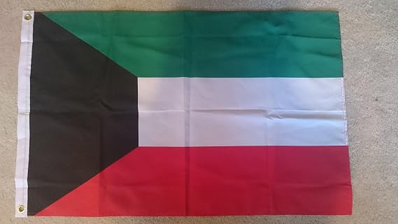 Online Stores Kuwait Flag 4 x 6 inch