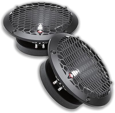 4 Rockford Fosgate PPS4-8 8-Inch 1000 Watt 4-Ohm MidRange Car Stereo Speakers